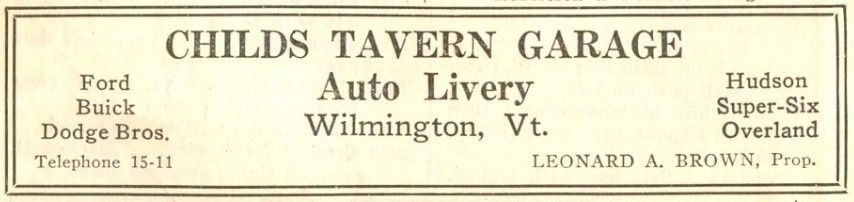 Childs Tavern Garage